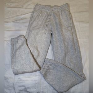 Aritzia TNA Sweatfleece Cozy Fleece Joggers – Gray – Size 2XS